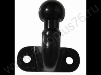Шар фаркопа F фланцевый (2 отверстия) кованый черный (диамет