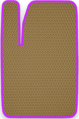 Комплект передние + задние + перегородка