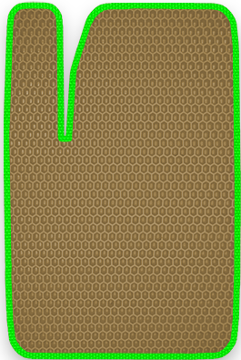 Комплект передние + задние + перегородка