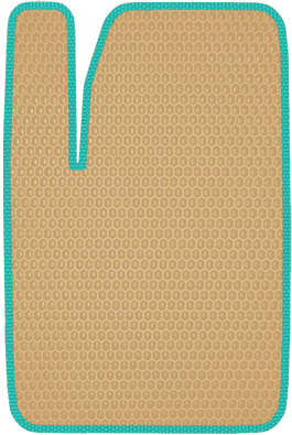 Комплект передние + задние + перегородка