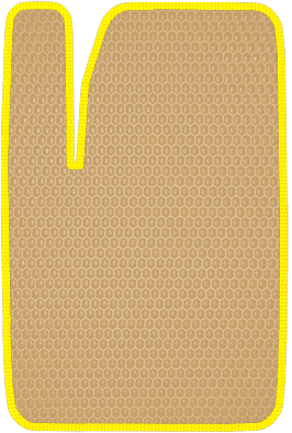 Комплект из 2-х ковров на передние сидения