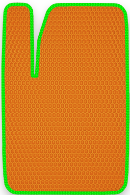 Комплект передние + задние + перегородка