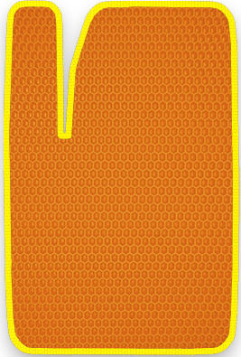 Комплект из 2-х ковров на передние сидения