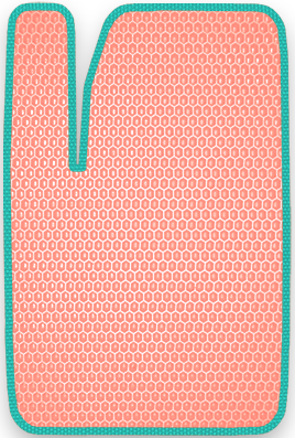 Комплект передние + задние + перегородка