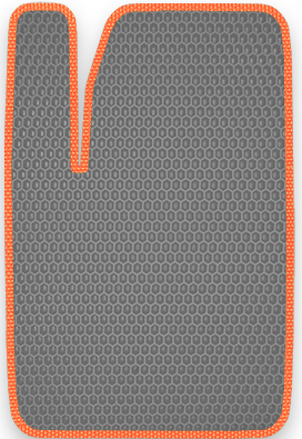 Комплект передние + задние + перегородка