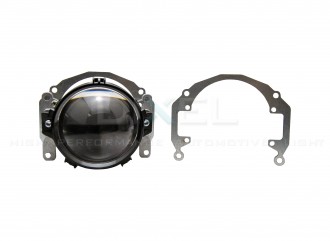 Переходная рамка KIA Sorento 2 2009 - 2013 г. в. Модуль DIXEL MINI BI-LED 3.0" (Комплект-2 шт.)