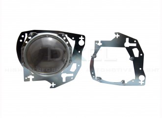 Переходная рамка Toyota LC Prado150 17 - н.в. Ближний свет LED под Модуль Hella 3/3R/5R