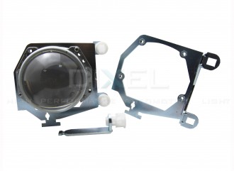 Переходная рамка Audi A3 8V-Рест 2016 - 2020 Г.В. LED Модуль Hella 3/3R/5R (Комплект 2-ШТ.)