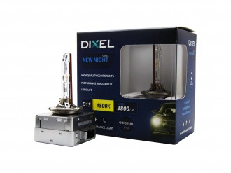 Ксеноновые лампы DIXEL HPL NEW NIGHT D1S 4500K 3500Lm КТ-2 шт.