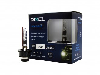 Ксеноновые лампы DIXEL HPL NEW NIGHT D2R 5500K 3100Lm КТ-2 шт.