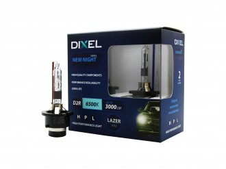 Ксеноновые лампы DIXEL HPL NEW NIGHT D2R 6500K 2800Lm КТ-2 шт.