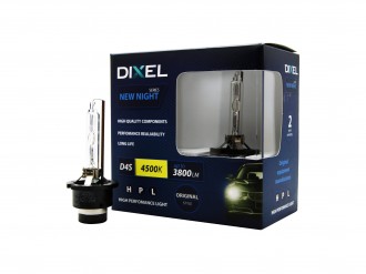 Ксеноновые лампы DIXEL HPL NEW NIGHT D4S 4500K 3500Lm КТ-2 шт.